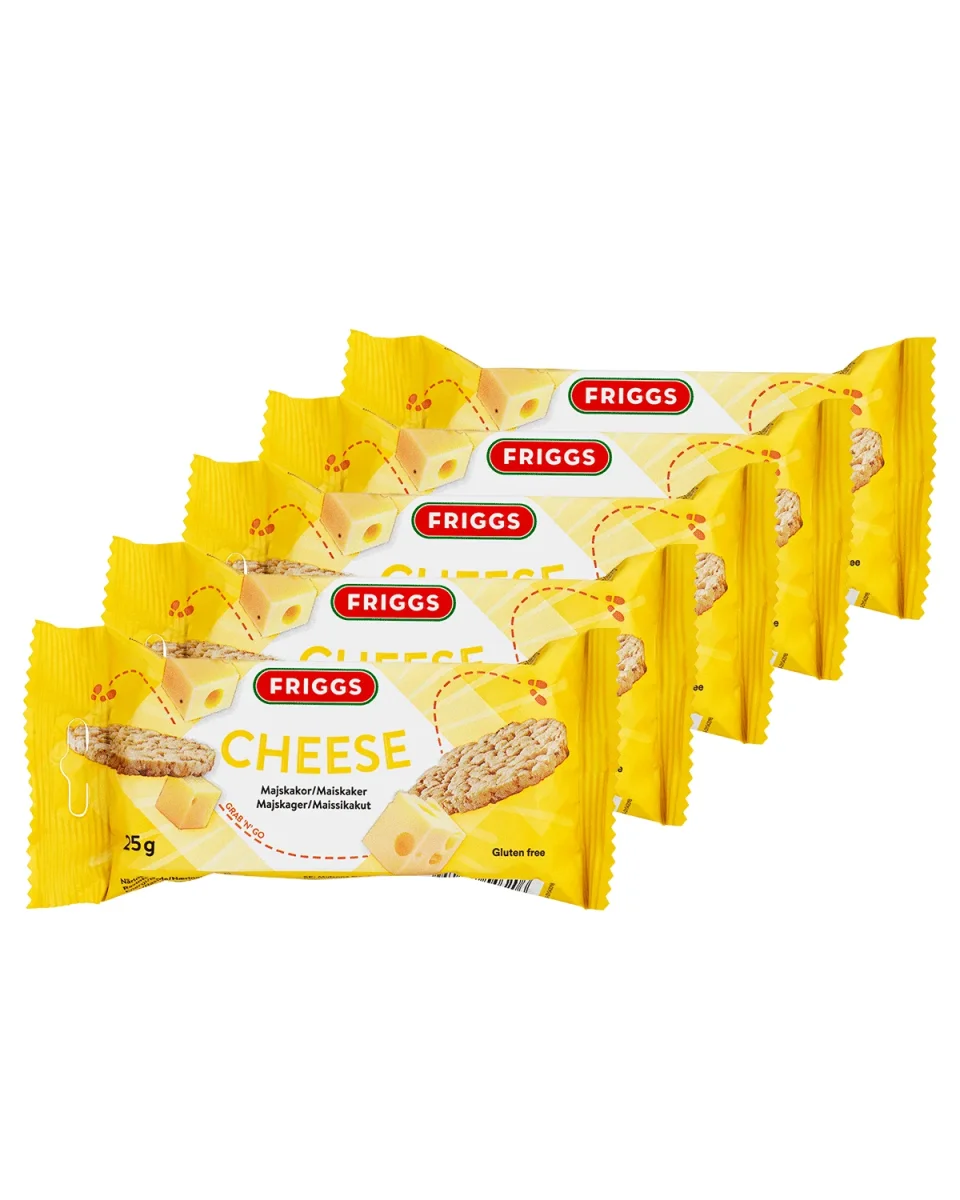 Friggs Snackpack Cheese 25g (5-pack) - Image 2
