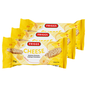 Friggs Snackpack Cheese 25g (3-pack)