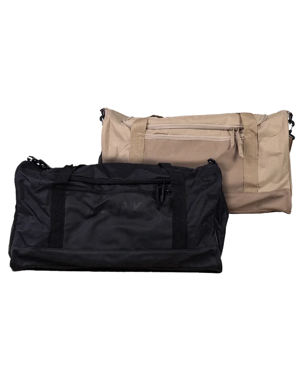 LEVITY All-Day Sports Bag Medium Black + Beige - Image 2