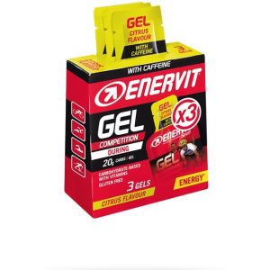 ENERVIT E.SPORT Gel Citrus With Caffeine 3x25ml