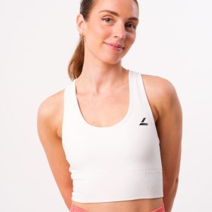 LEVITY Phase Seamless Bra White