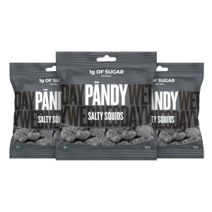 Pandy Salty Squids 3x50g