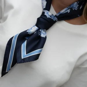 Gant Floral Print Silk Scarf