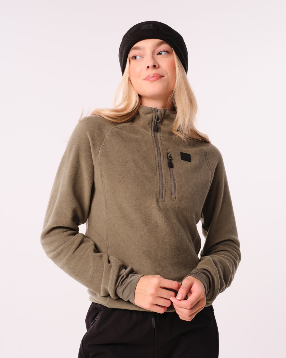 LEVITY Vernon Micro Fleece Green Agave