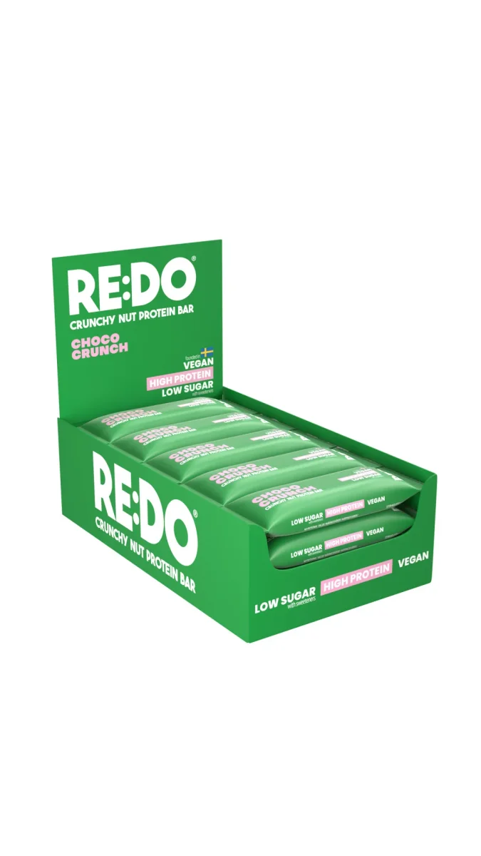 Re:do Plantebasert Crispy Chocolate bar 15x40g - Image 2