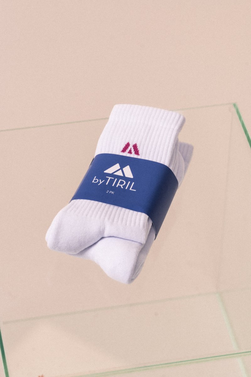 byTIRIL 2-pack Socks Brilliant White