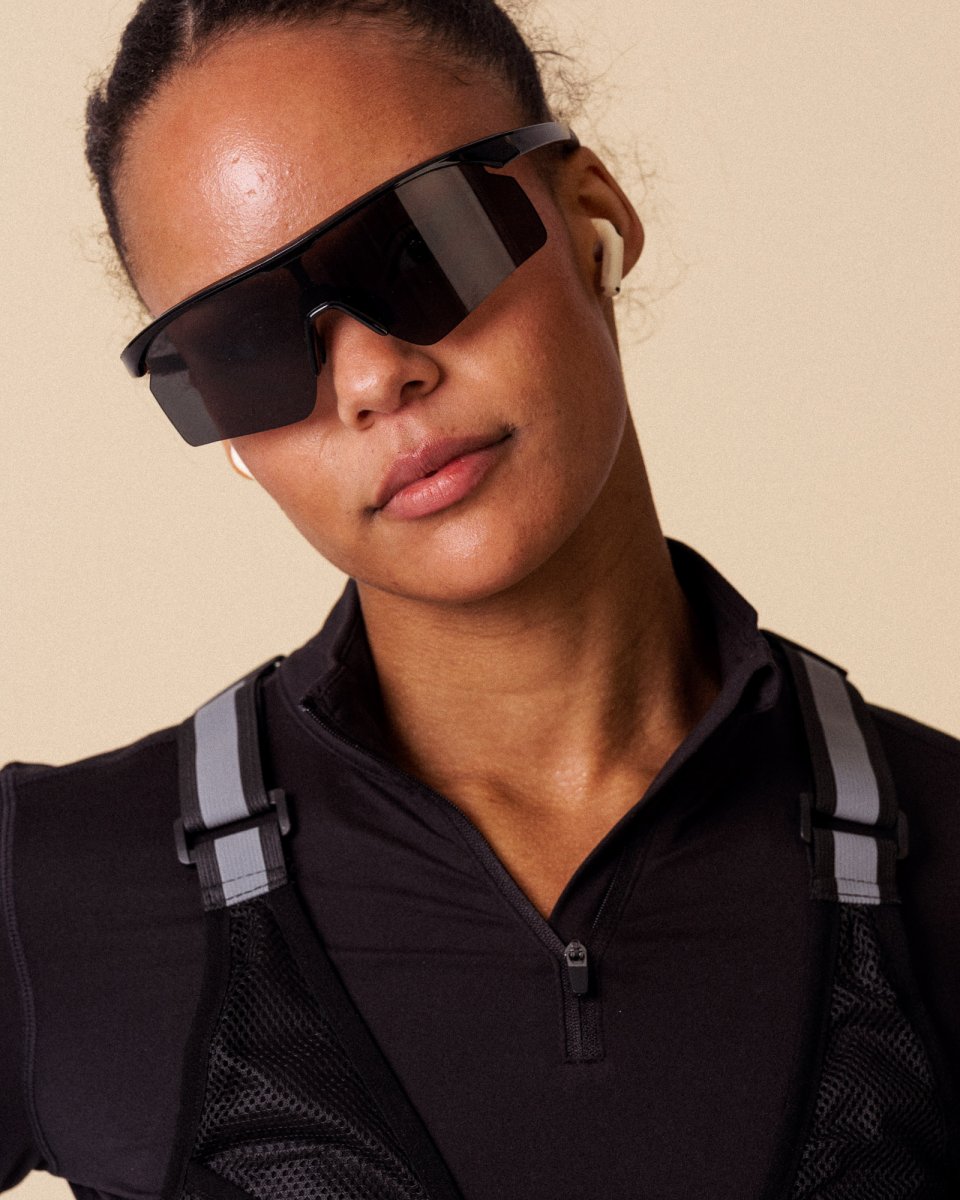 LEVITY Fast Track Sports Glasses Black/Smoke – One Size