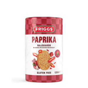 Friggs Maiskake Paprika 125g