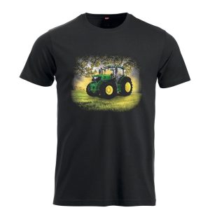 Grønn traktor R T-skjorte