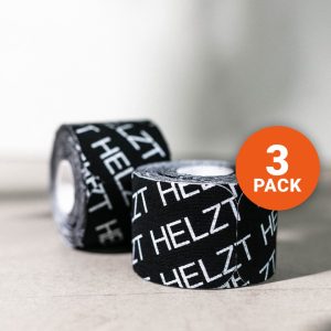 Helzt Pre Cut Tapes Black x3