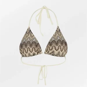 Amber Bel Bikini Top Mocha Brown