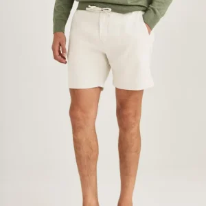 Fenix Linen Shorts Off White