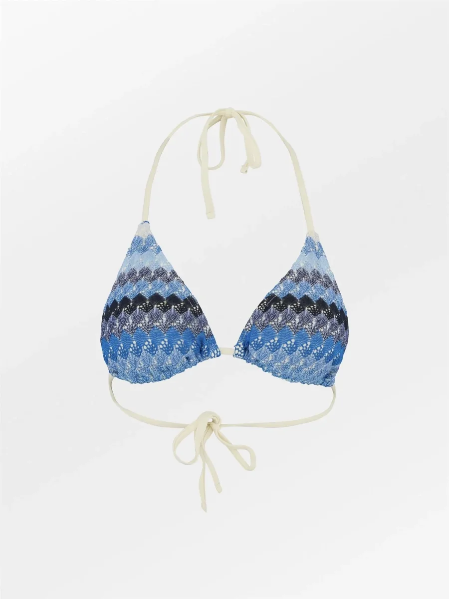 Amber Bel Bikini Top Dazzling Blue